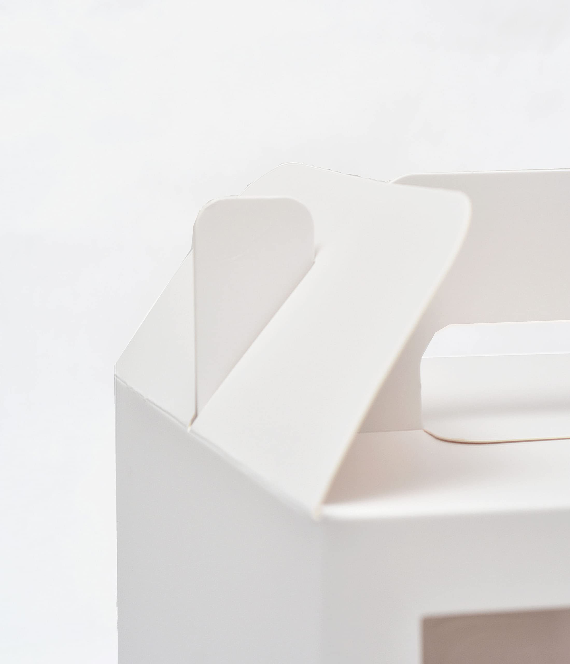 6-Pack 10x10x12 Inch Clear Window Cake Boxes with Handle - Tall Cake Carrier for Wedding, Tier & Large Cakes - Perfect for Bakery Transport, Party Dessert Display & Gift Packaging