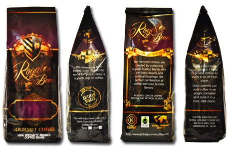 Premium RUM Flavored Coffee - 1lb Ground Gourmet Coffee Beans for Rich & Smooth Taste - Perfect for Morning Brew, Office Break, or Relaxing Evening Drink