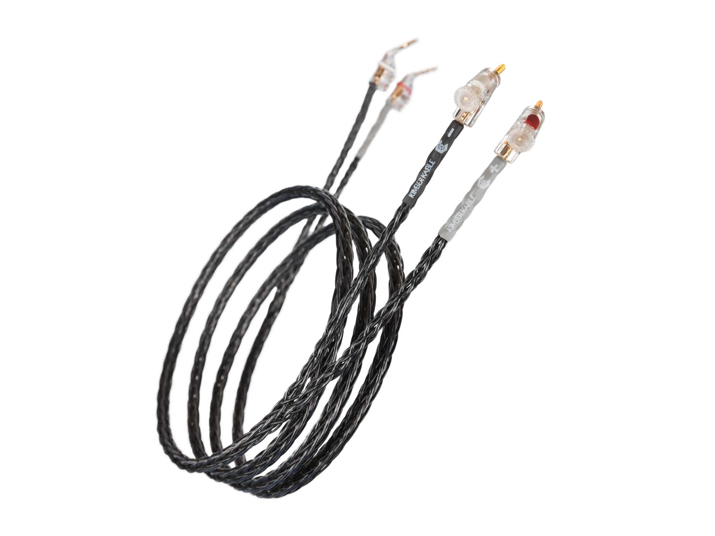 Premium Kimber Kable Carbon 16 Speaker Cables (Pair) - High-Performance Audio Cables for Home Theater & Hi-Fi Systems - Perfect for Audiophiles & Music Enthusiasts