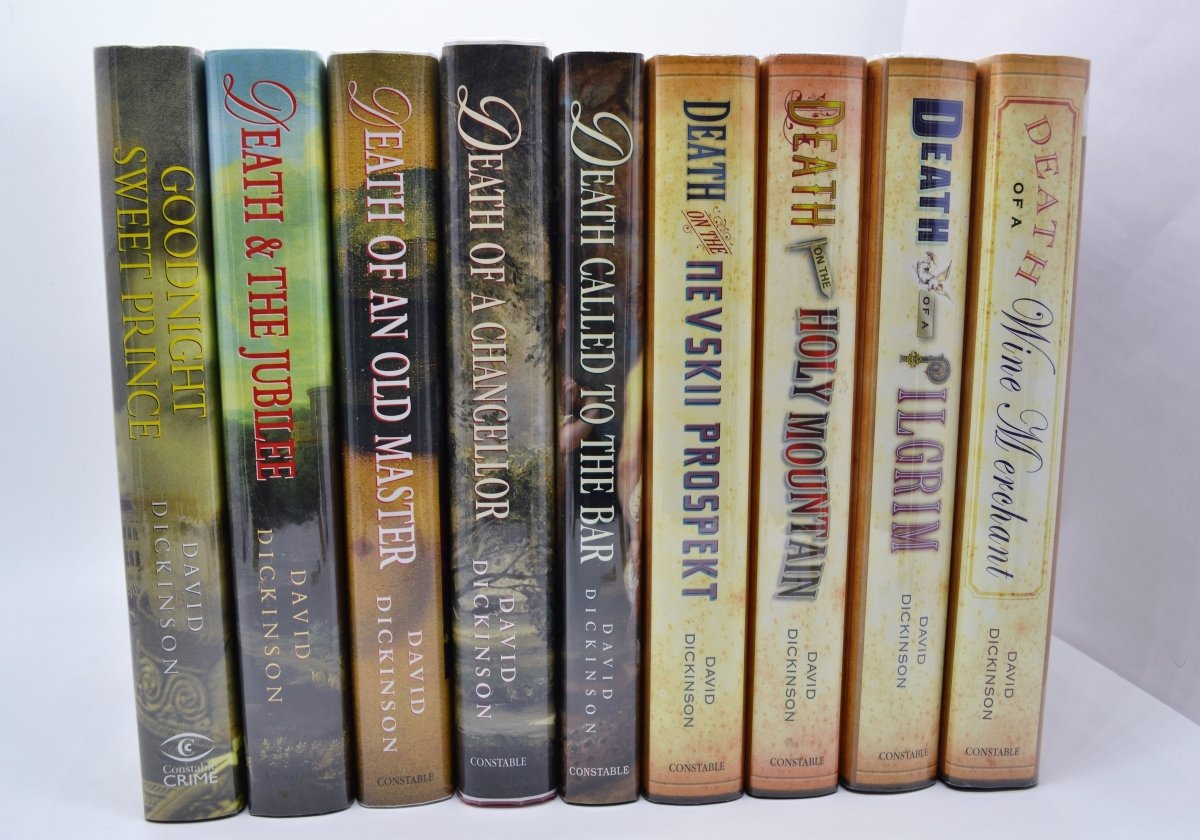 Lord Powerscourt Mysteries by David Dickinson - First 9 Volumes Collection | British Historical Crime Fiction Books for Mystery Lovers & Book Club Discussions