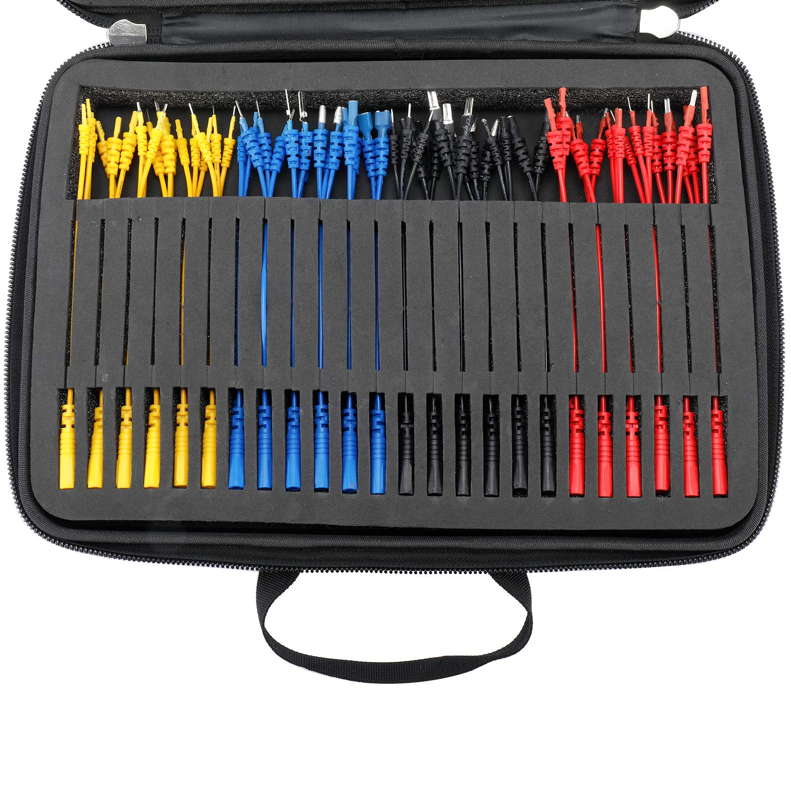 Automotive Circuit Test Leads Kit - Multifunction Electrical Testers & Diagnostic Tools with Wire Connectors & Adapter Cables (Includes Carrying Case) - Perfect for Car Repair, DIY Electrical Testing & Vehicle Maintenance