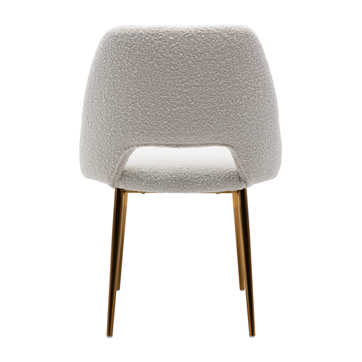 Belmont Boucle Dining Chair - Modern Upholstered Accent Chair for Kitchen, Dining Room & Office - Comfortable & Stylish Seating Solution