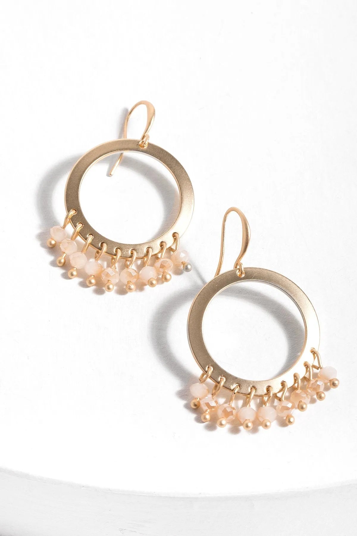 Perfect Circle Earrings for Women - Minimalist Gold Hoop Earrings for Everyday Wear - Ideal for Office, Date Night & Casual Outfits
