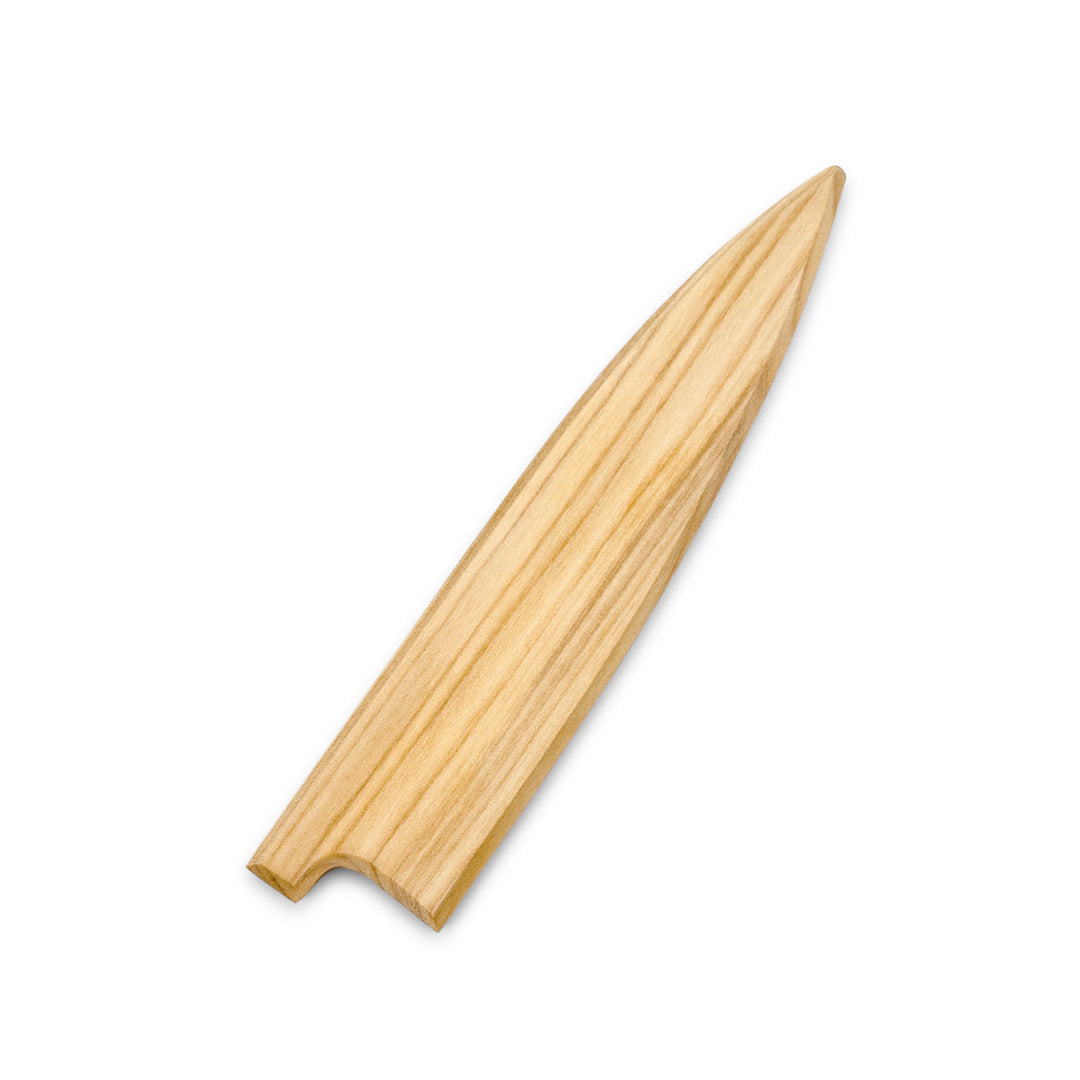DChoi Designs Magnetic Knife Saya Cover for Petty 150mm (5.9 Inch) - Premium Poplar Wood Knife Sheath | Perfect for Kitchen, Camping & Outdoor Cooking