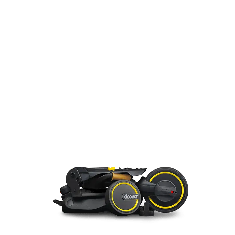Doona Liki Trike S5 Nitro Black - Lightweight Foldable Baby Stroller & Tricycle for Toddlers - Perfect for Park Rides, Shopping, and Travel Adventures