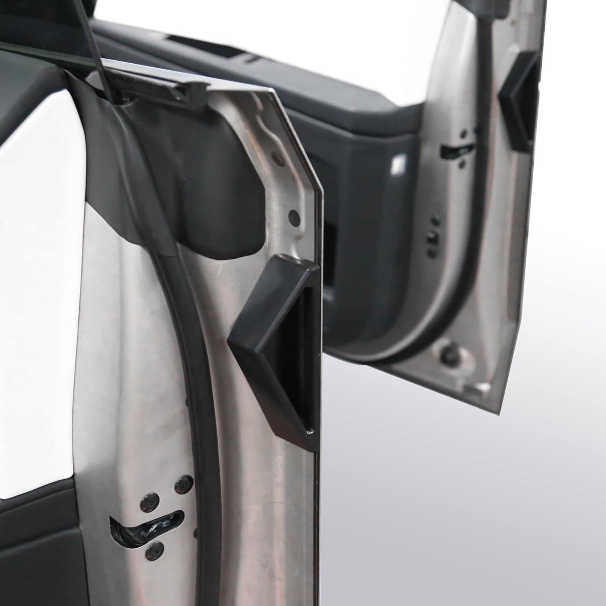 Premium Molded Silicone Cybertruck Interior Door Handles (4-Piece Set) - Durable & Non-Slip Grip for Tesla Owners - Perfect for Daily Commuting & Off-Road Adventures