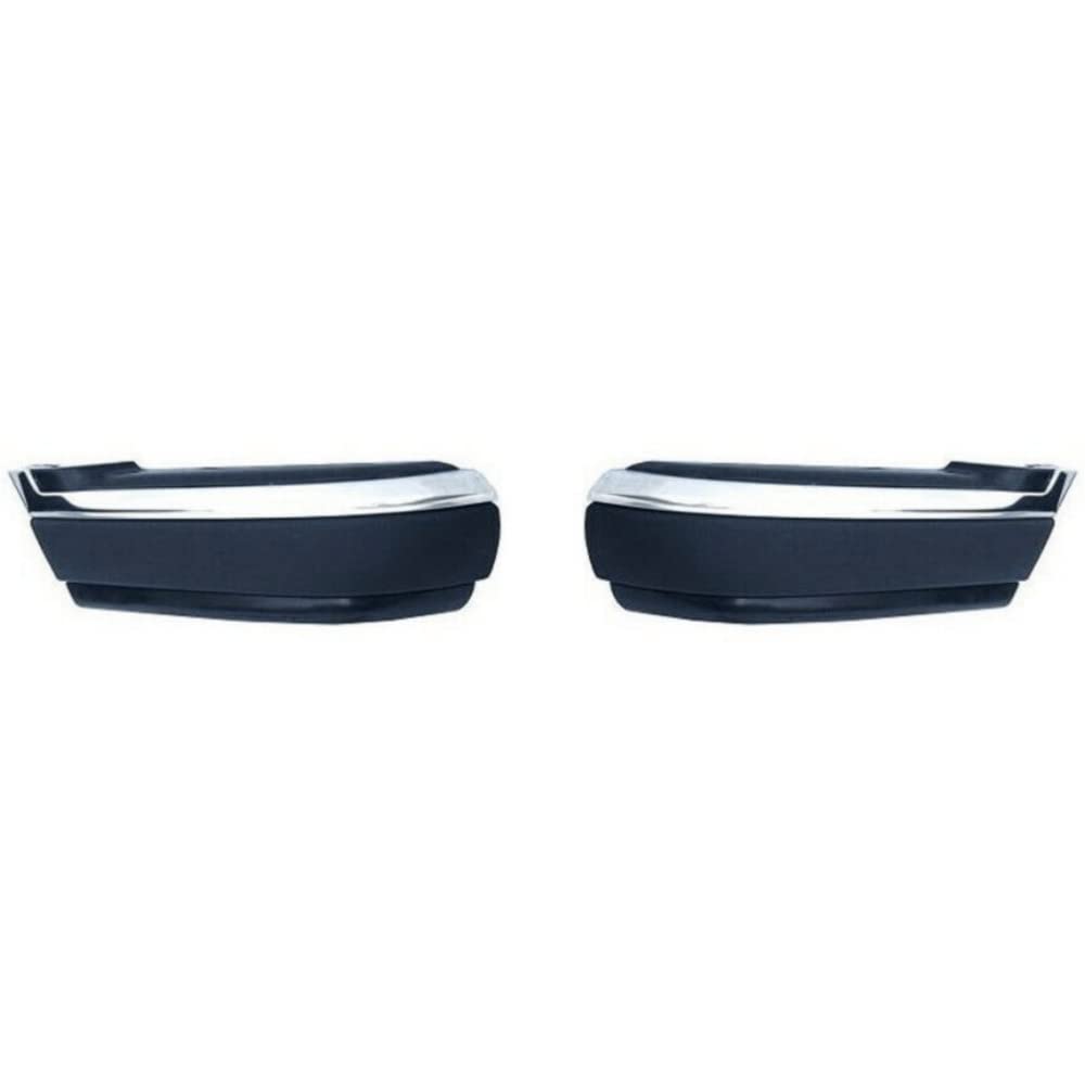 2-Pack Bumper End Caps Set - Left & Right Front Replacement for Car Protection | Perfect for Off-Road, Daily Driving & Auto Repair