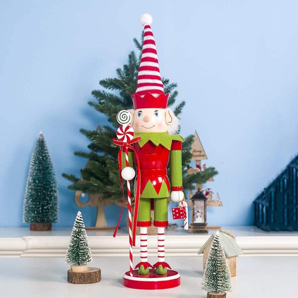Festive GND Christmas Decor Cane Soldier Doll Ornaments - Holiday Tree Decorations, Xmas Party Favors & Gift Toppers for Christmas Toys - Perfect for Home, Office & Holiday Party Decorations