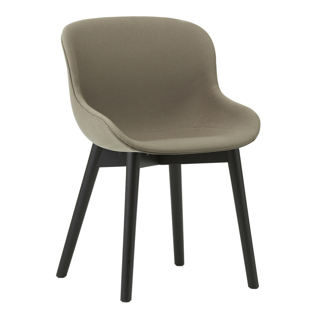 Stylish Hyg Side Chair with Wood Base & Full Upholstery - Perfect for Dining Room, Kitchen, or Home Office Seating