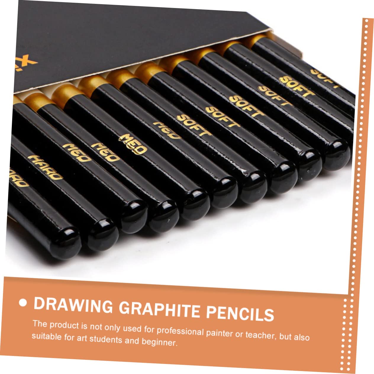 KALLORY 48-Piece Sketch Pencil Set - Professional Graphite Drawing Pencils & Colored Pencils for Artists, Students, and Sketching Enthusiasts - Perfect for Sketching, Shading, and Detailed Artwork