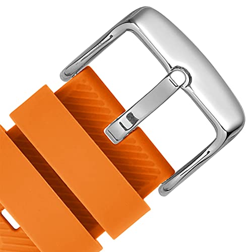 Orange / Silver Buckle