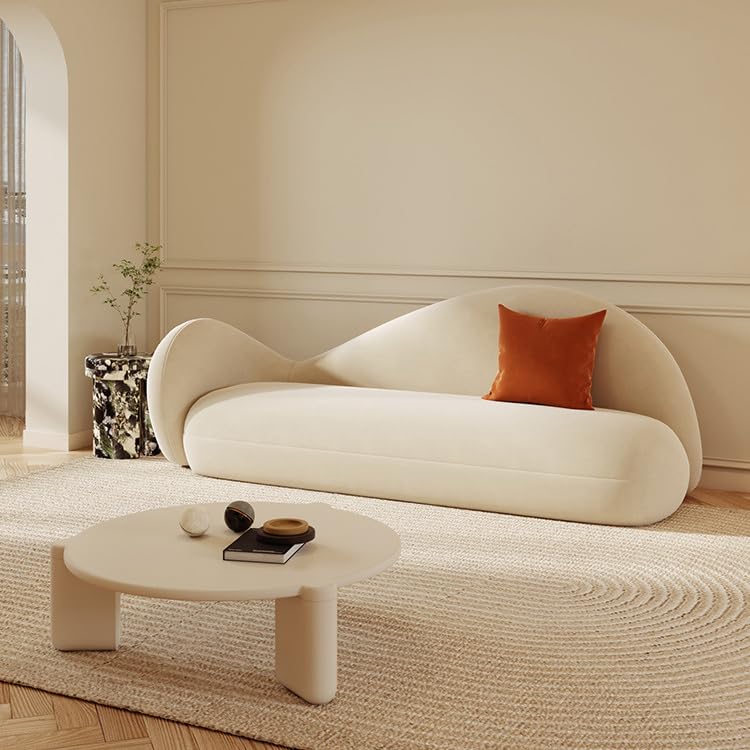 Modern Loveseat Sofa Bed - Convertible Sleeper Futon Couch for Small Spaces - Easy Assembly - Perfect for Living Room, Bedroom, Apartment & Beauty Salon - Comfortable Seating & Sleeping Solution for Guests