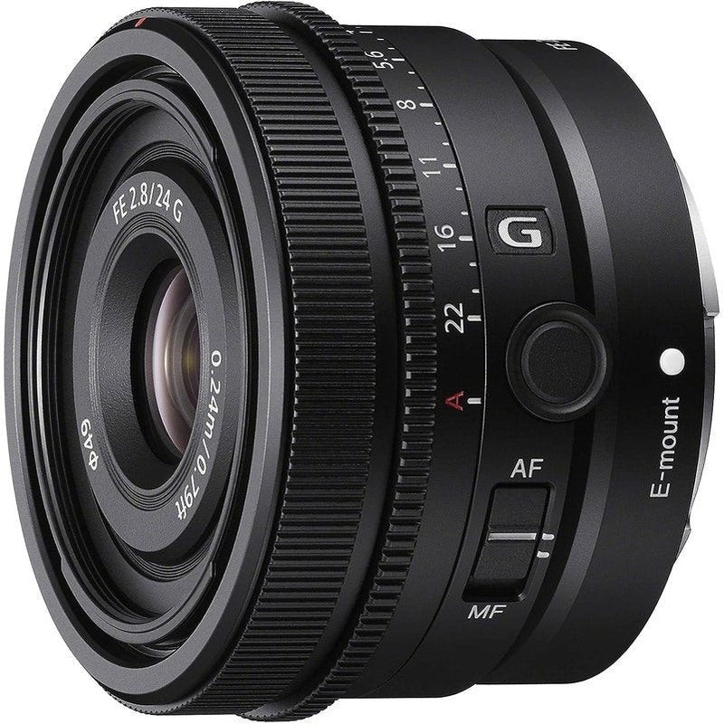 Sony FE 24mm F2.8 G Prime Lens - Compact Full Frame E-Mount Camera Lens for Travel, Street & Landscape Photography