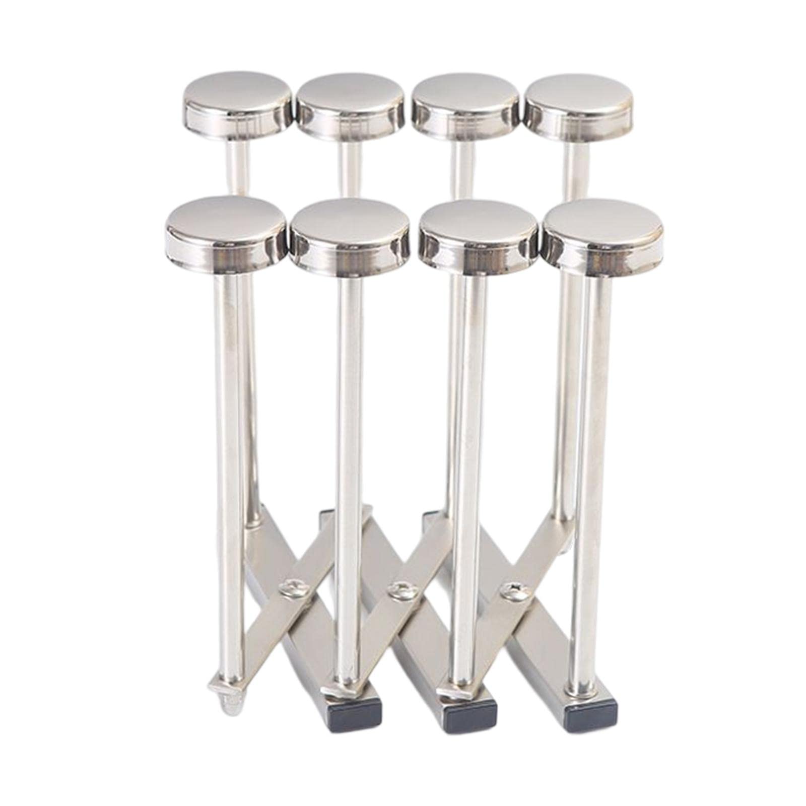 LOOM TREE® 8-Cup Drying Rack Stand for Coffee Cups, Kitchen & Restaurant Tabletop Organizer | Space-Saving Coffee Cup Holder for Kitchen, Dining & Bar Storage | Perfect for Home, Cafe, and Office Use