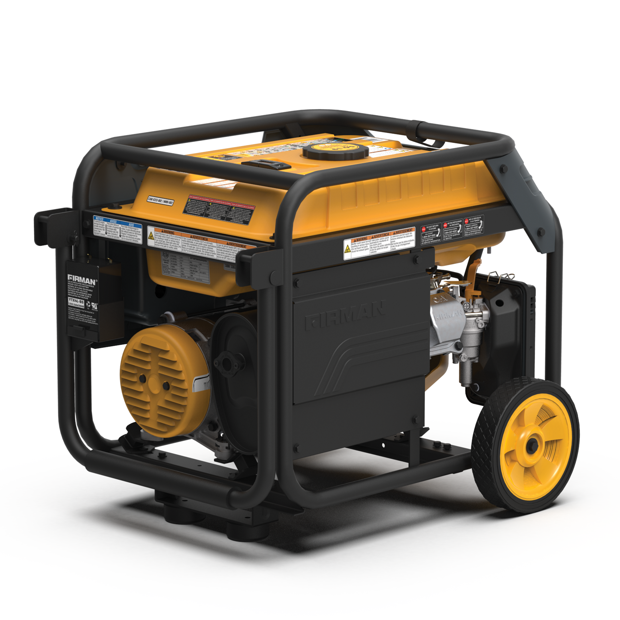 3650W Dual Fuel Portable Generator with Recoil Start - Perfect for Camping, Home Backup & Outdoor Power Needs