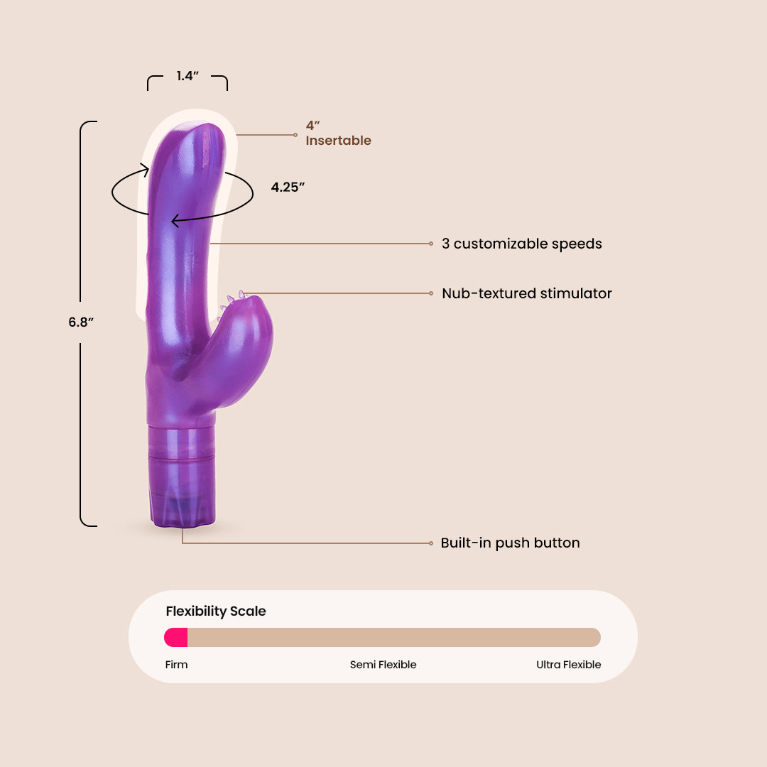 G Kiss™ Vibrating G-Spot Stimulator - Enhance Intimate Pleasure for Women, Couples Play & Solo Use