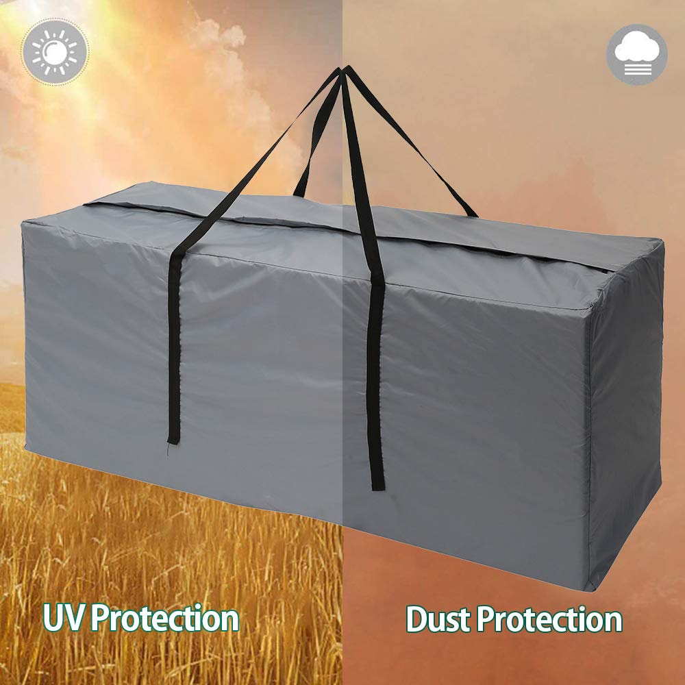 Large Waterproof Storage Bag for Outdoor Furniture, Patio Cushions & Christmas Trees - 173x76x51cm Heavy-Duty Garden Organizer | Perfect for Seasonal Storage, Garden Protection & Weatherproof Cover