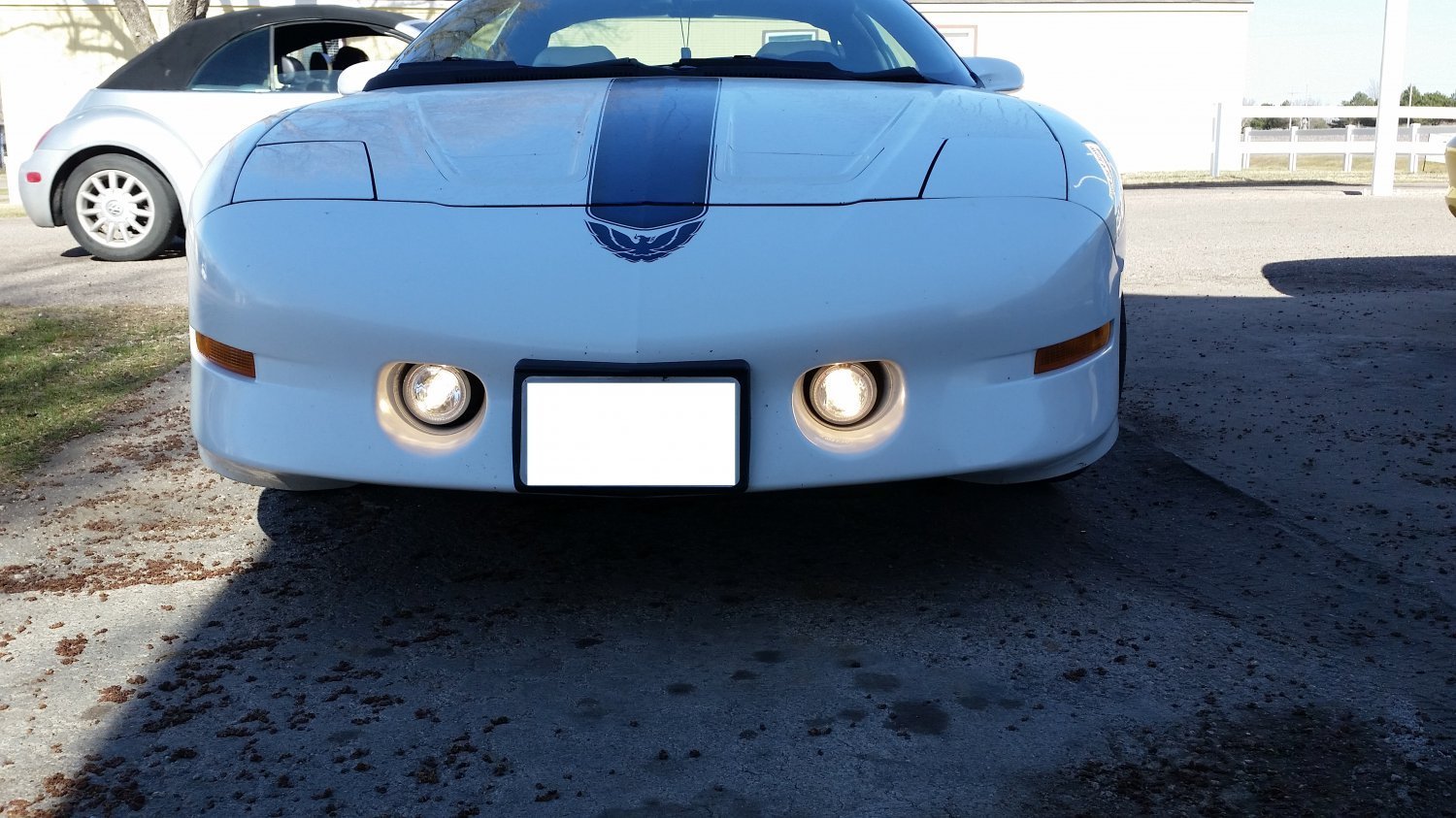 1998-2002 Pontiac Firebird Trans Am Halo Fog Lights Kit - Angel Eye LED Driving Lights & Foglamps for Enhanced Night Visibility (Compatible with Wings West Body Kits) - Perfect for Street Racing, Car Shows & Night Driving