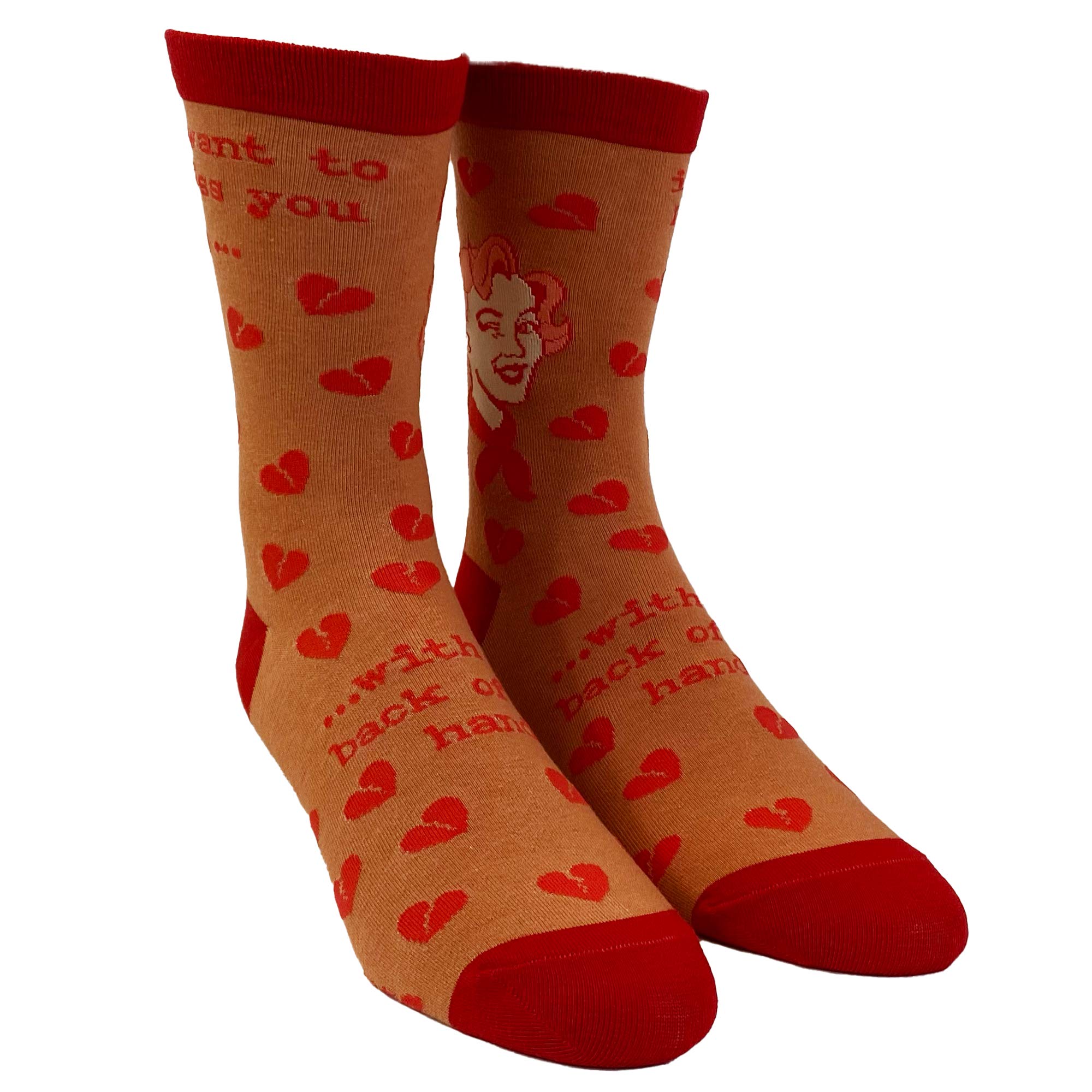 Funny Graphic Novelty Socks for Women - Crazy Dog T-Shirts Sarcastic & Cute Socks with Unique Designs - Perfect for Gifts, Parties, and Everyday Wear