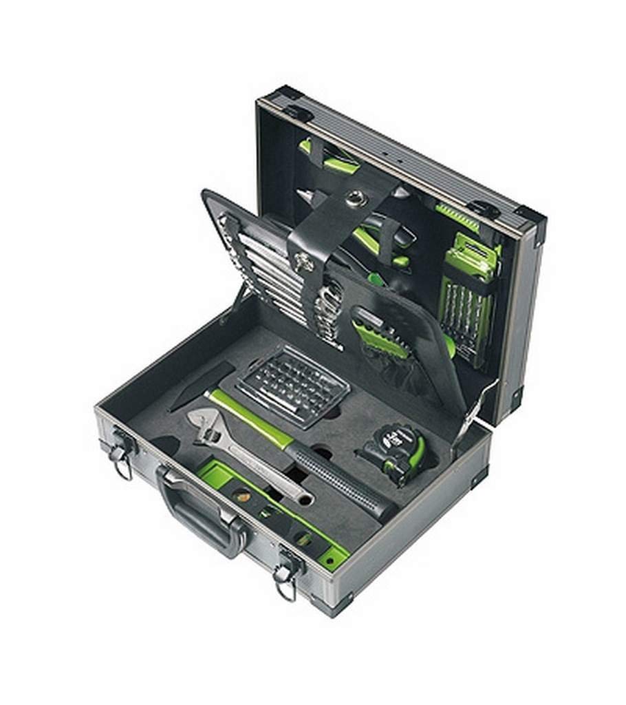 63-Piece Professional Tool Kit with Durable Suitcase - Perfect for Home Repairs, DIY Projects, and Automotive Maintenance
