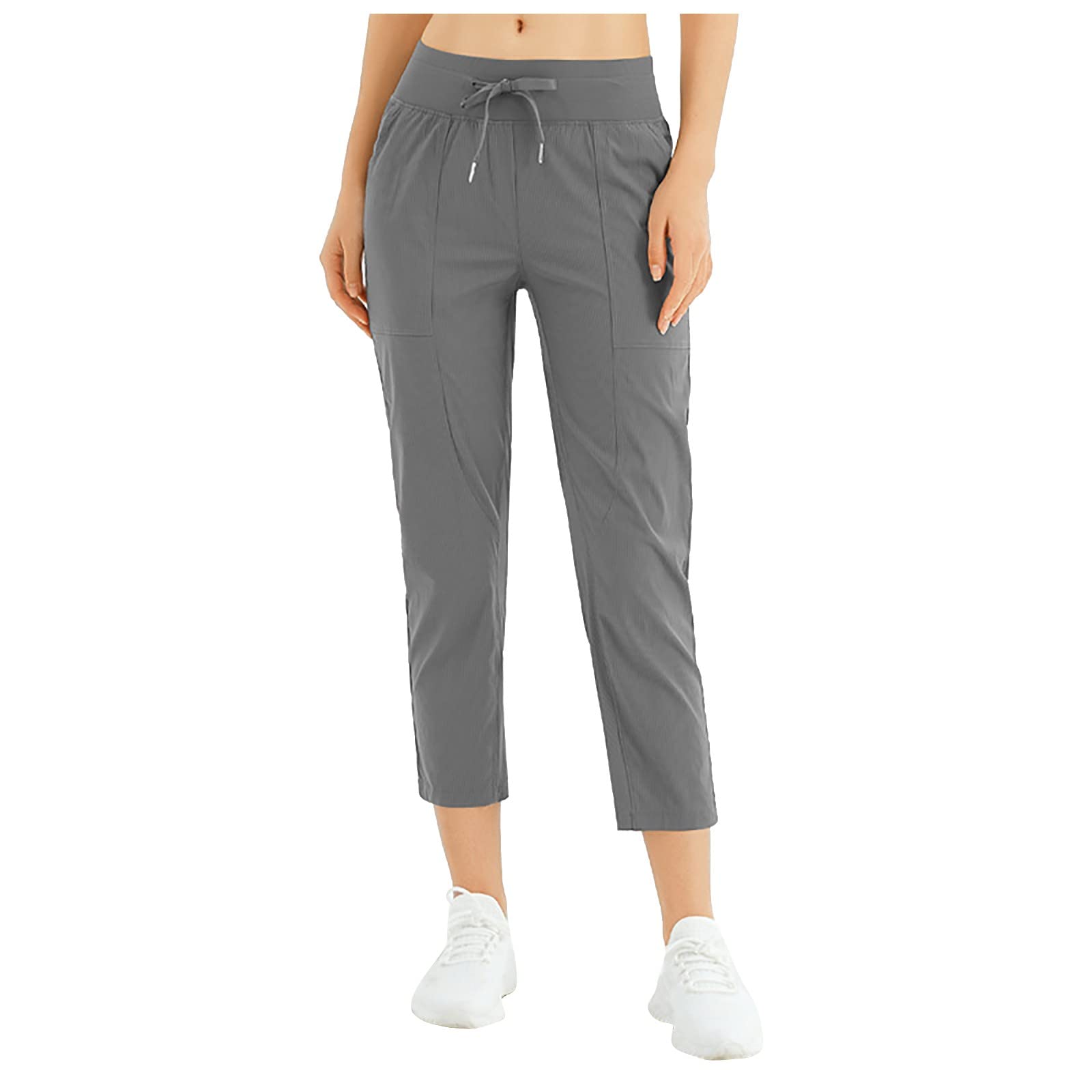 Women's Lightweight Joggers - Quick Dry Running & Hiking Pants with Pockets - Athletic Workout Track Pants for Yoga, Gym, Travel & Casual Wear