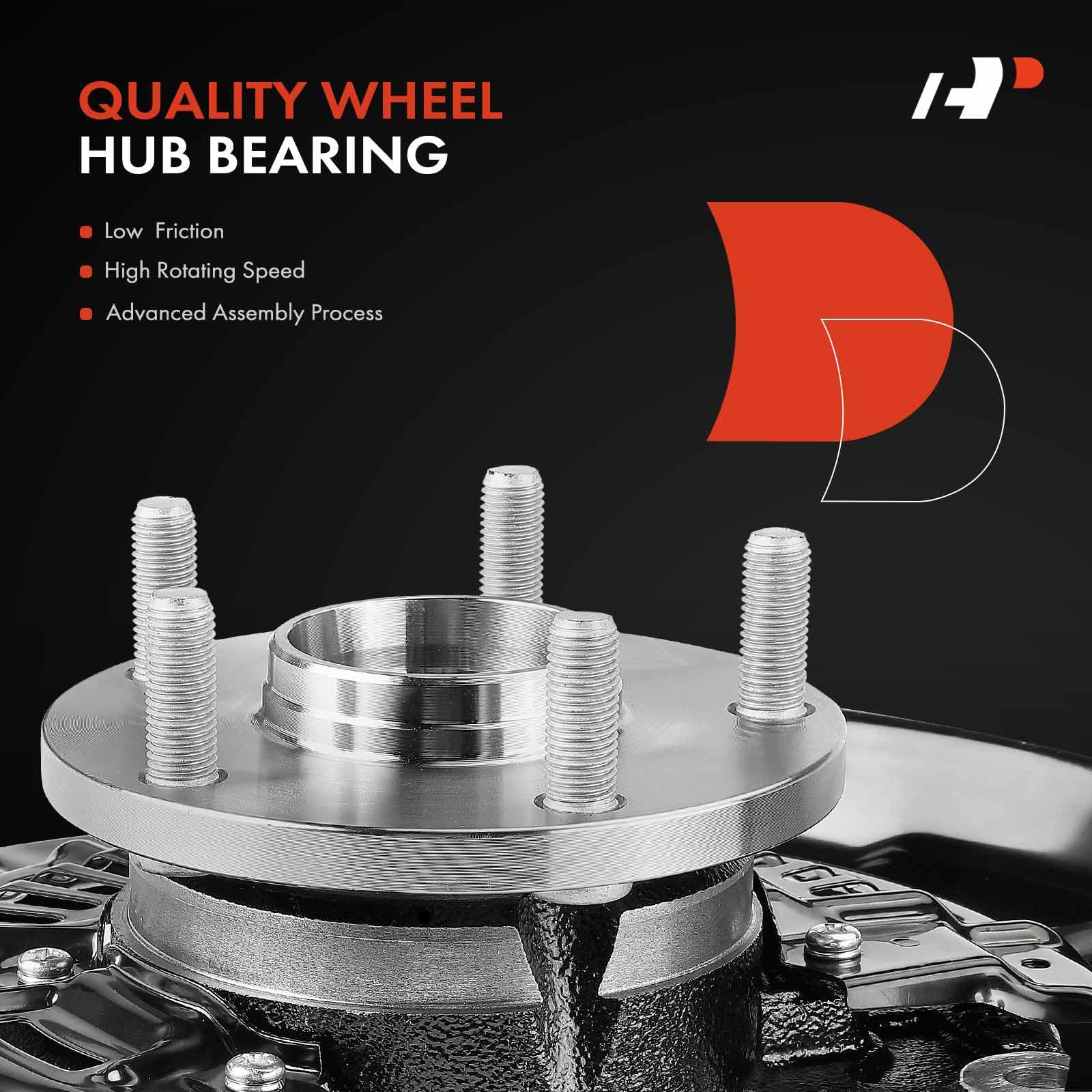 Premium Right Front Steering Knuckle & Wheel Bearing Hub Assembly for 2008-2017 Toyota Highlander & 2010-2015 Lexus RX350/RX450h - Passenger Side Replacement Part | Durable Auto Suspension Component for Smooth Driving & Safe Handling