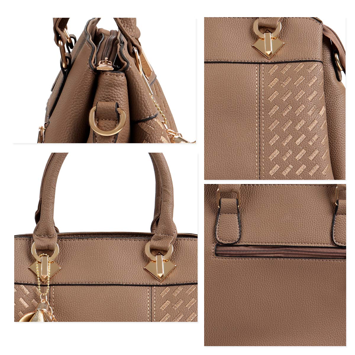Poxas Women's Crossbody Bag - Stylish Top Handle Shoulder Purse for Daily Use