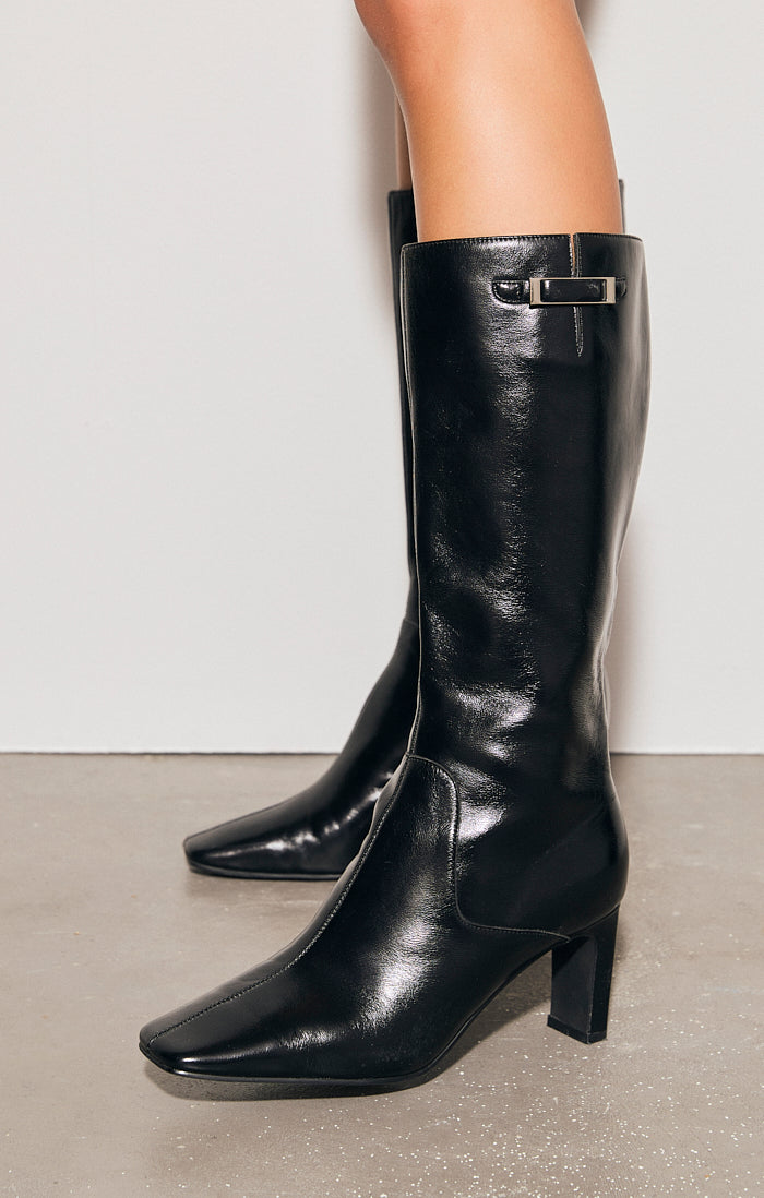 Cindy Black Ankle Boots for Women - Stylish & Comfortable Winter Boots for Casual Outfits, Work & Date Nights