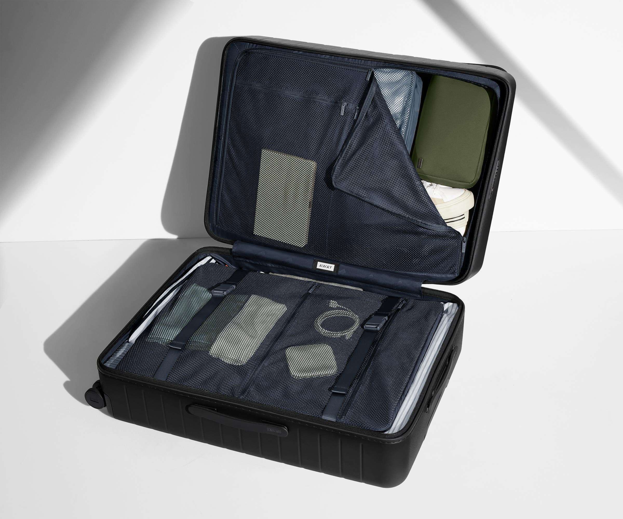 Premium Medium Size Crossbody Bag in Jet Black - Perfect for Work, Travel & Everyday Use