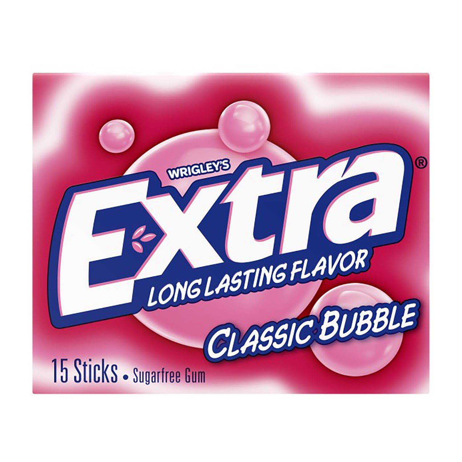 Extra Bubble Gum (15 Stick Pack) | 10ct Box - Perfect for Parties, Gifts & On-the-Go Snacking