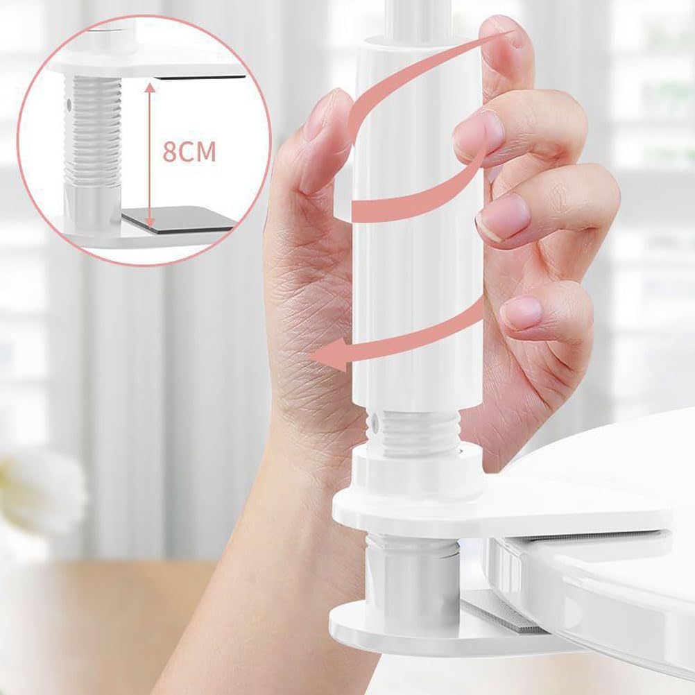 Extra Long Gooseneck Phone Holder Stand - 135CM Flexible Arm Mount for iPhone, Samsung, iPad (Up to 7