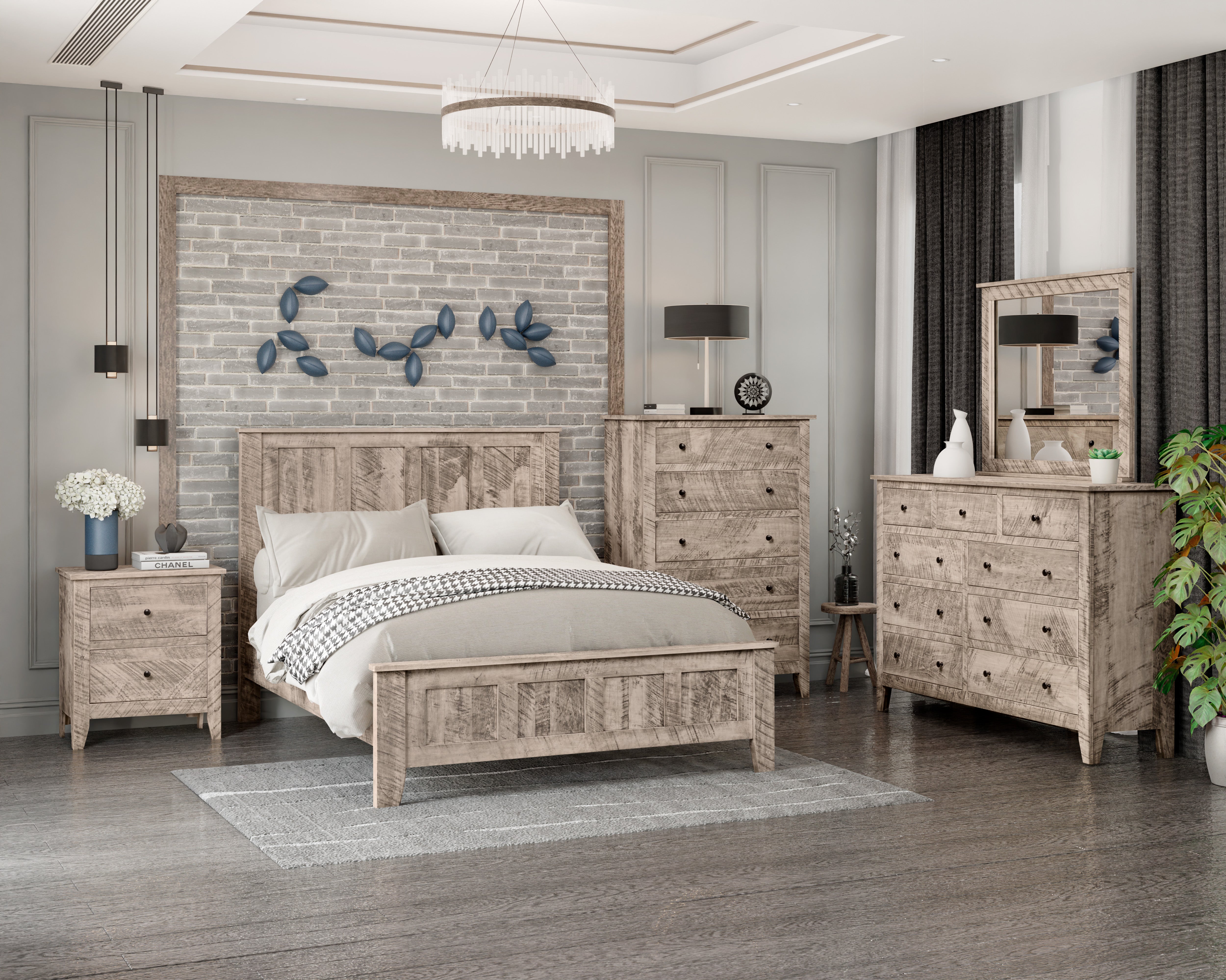 Livingston 9 Drawer Dresser - Modern Wooden Chest of Drawers for Bedroom Storage | Perfect for Organizing Clothes, Linens & Accessories in Home, Dorm or Apartment