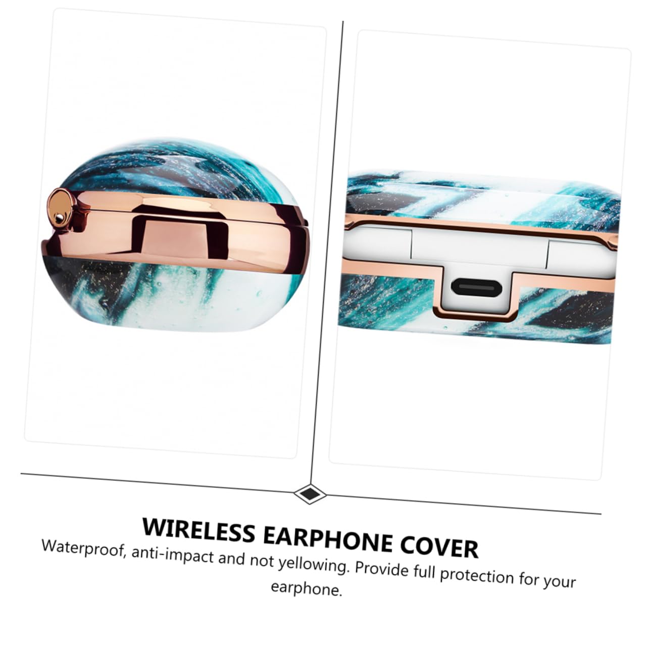 Homoyoyo 3-Pack Headphone Case - Durable PC Shell Protective Cover for Earbuds, Earphones & Headsets - Perfect for Travel, Gym & Daily Use