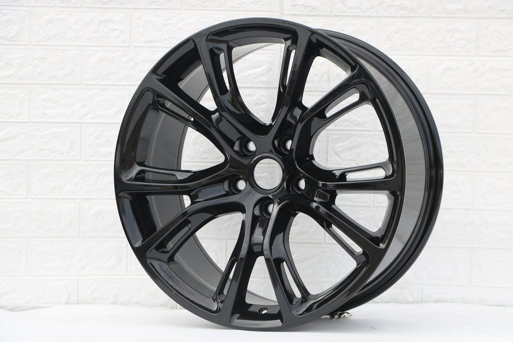 22-Inch Alloy Wheels for Jeep Grand Cherokee Overland Wrangler Sahara Rubicon Commander - Off-Road & Street Driving Upgrade