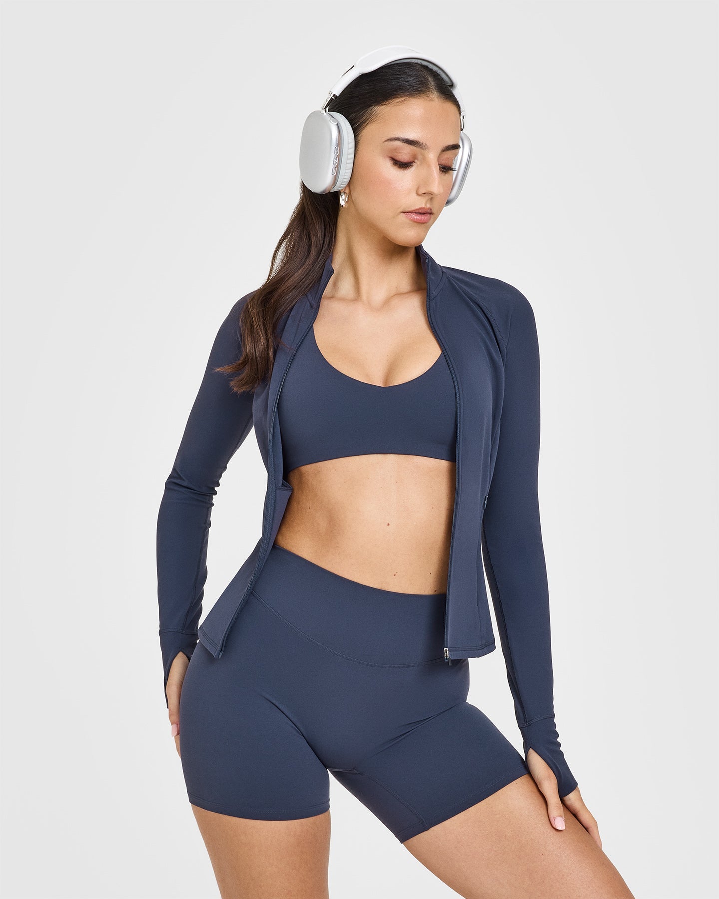 SoftMotion™ Jacket for Women - Lightweight Water-Resistant True Blue Outdoor Jacket - Perfect for Hiking, Travel & Everyday Wear
