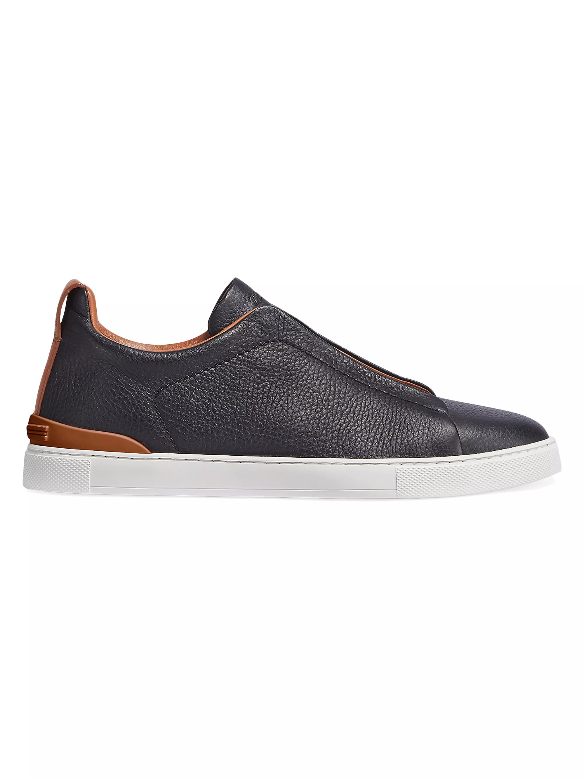 Ermenegildo Zegna Black Vici Leather Triple Stitch Dress Shoes - Premium Italian Luxury for Business & Formal Occasions