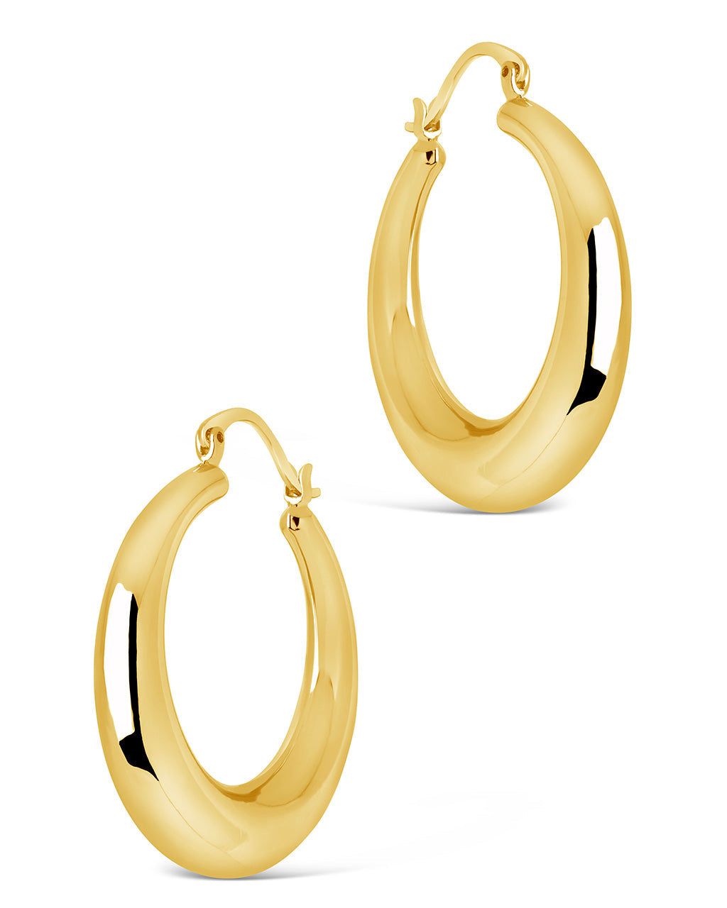 Stylish Kali Tube Hoop Earrings for Women - Trendy Gold/Silver Hollow Circle Earrings - Perfect for Parties, Weddings & Everyday Wear