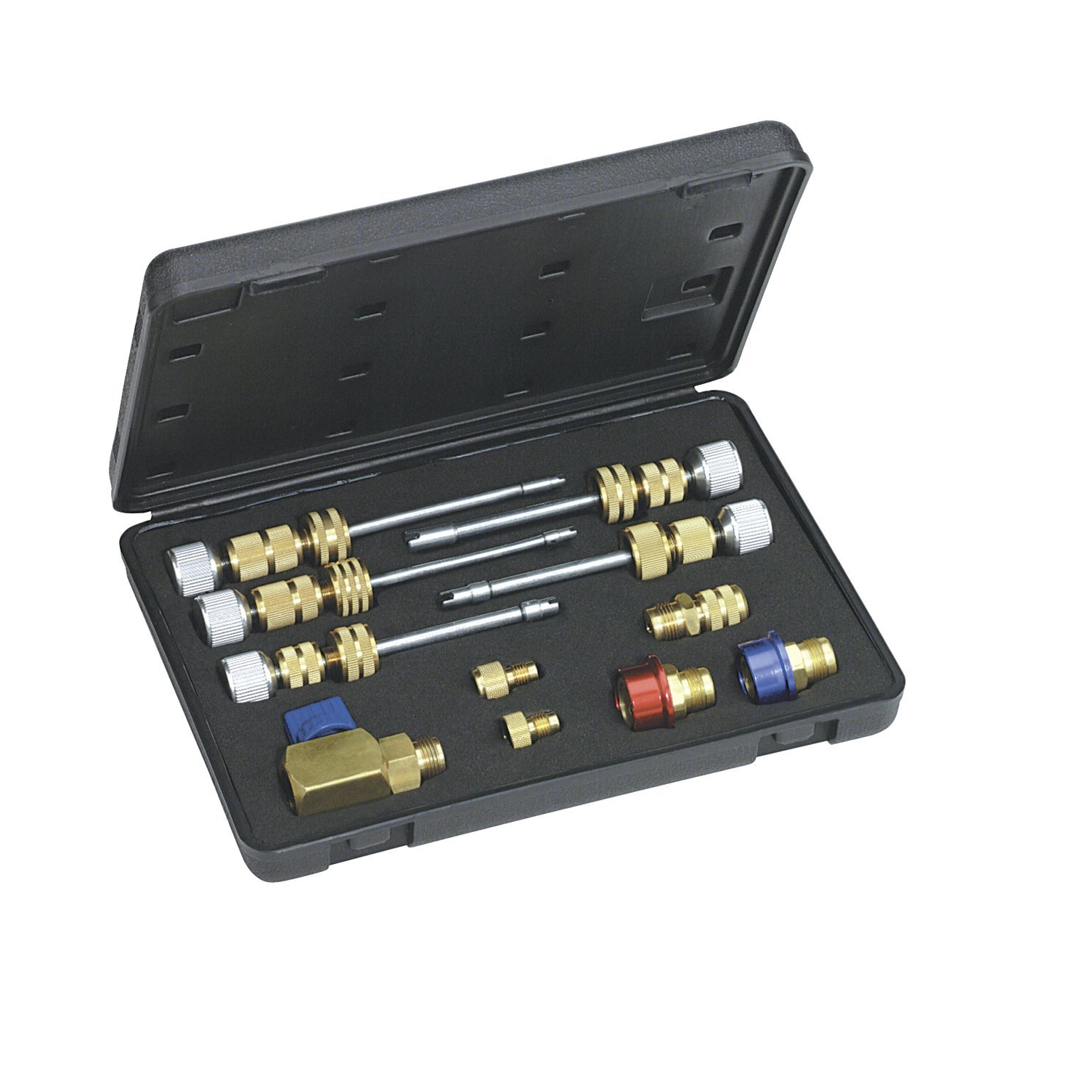 Mastercool 58490 Universal AC Valve Core Remover and Installer Tool - Professional HVAC Refrigerant Service Kit for Car, Home & RV Air Conditioning Systems
