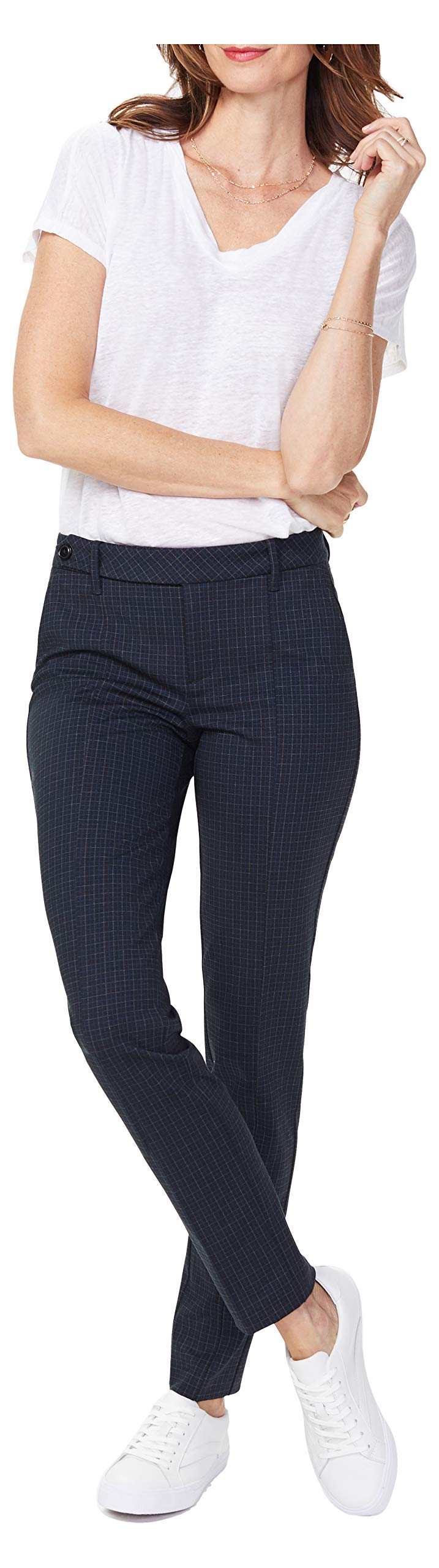NYDJ Women's Misses Everyday Trouser Pants - Comfortable Stretch Work Pants for Office & Business Casual Wear