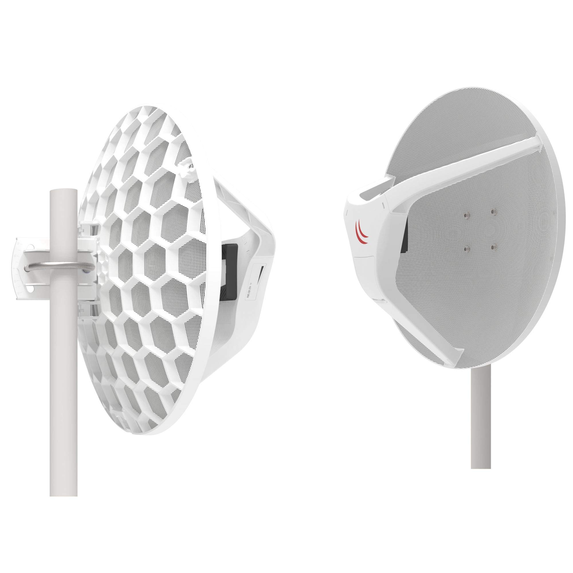 MikroTik RouterBoard RBLHGG-60AD-KIT 60GHz Wireless Wire Dish PtP Link Kit - High-Speed Point-to-Point Connectivity for Business & Outdoor Networks