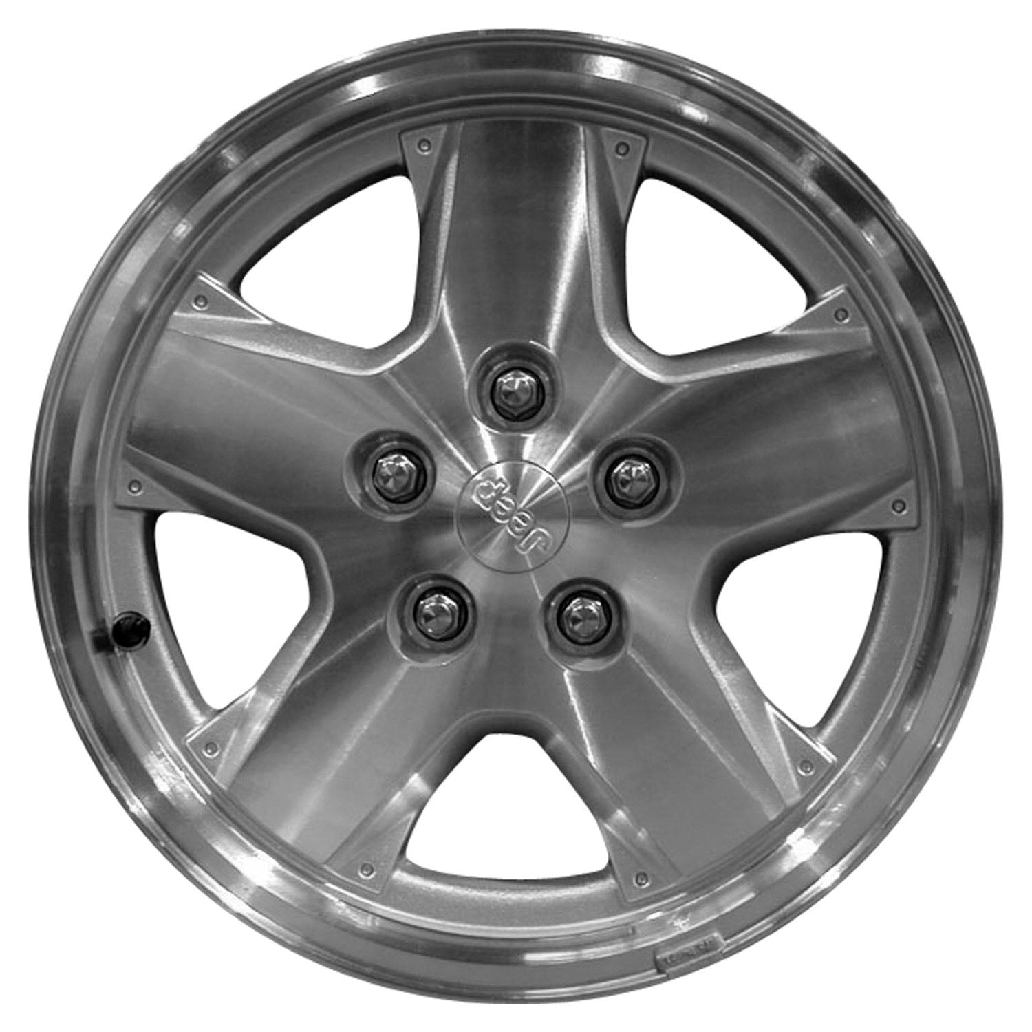 16 Inch Jeep Liberty Rim ALY099075 (2002-2004) - OEM Machined Wheels 5GL67PAKAB - Perfect Replacement for Jeep Liberty Off-Road & City Driving