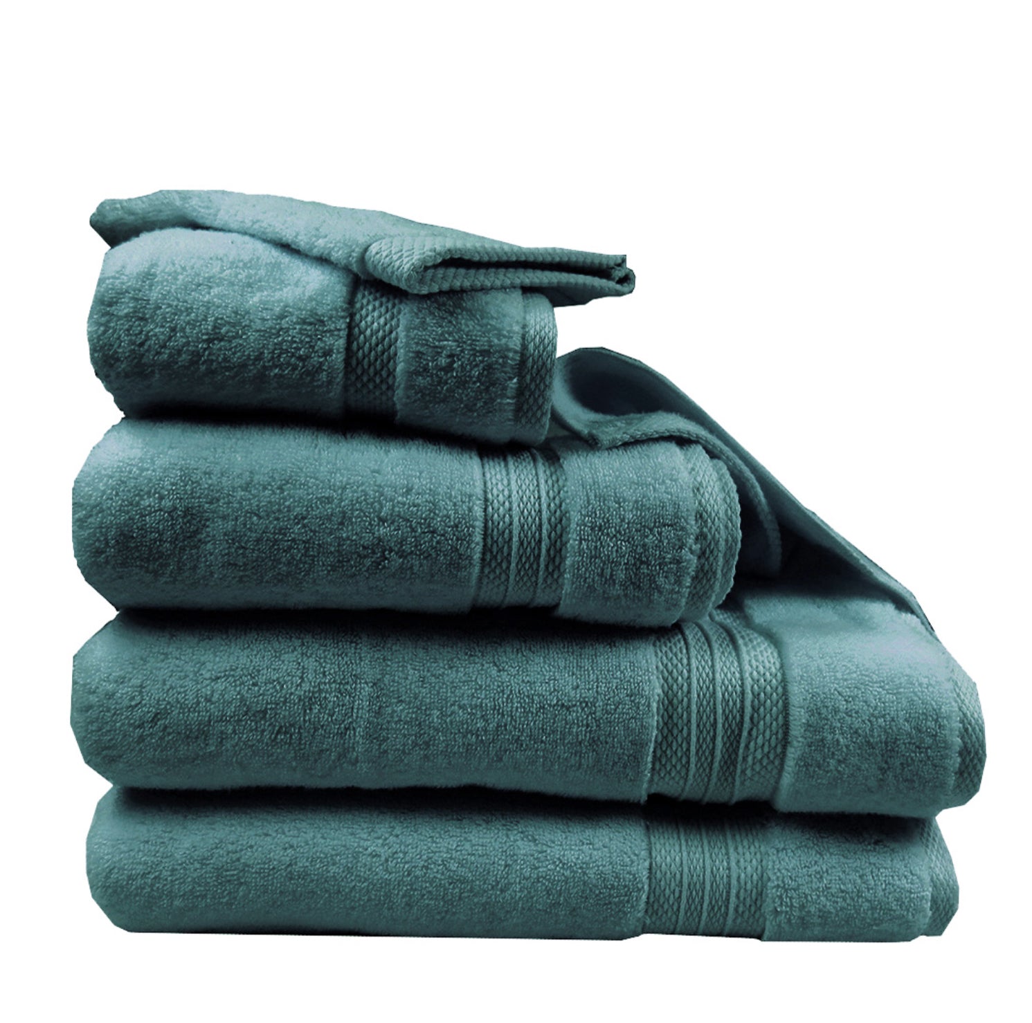 Premium Elea Petrole Bath Towel Set - Ultra Soft & Absorbent Cotton Towels for Spa, Pool & Beach - Luxury Bath & Shower Towels for Home & Hotel Use