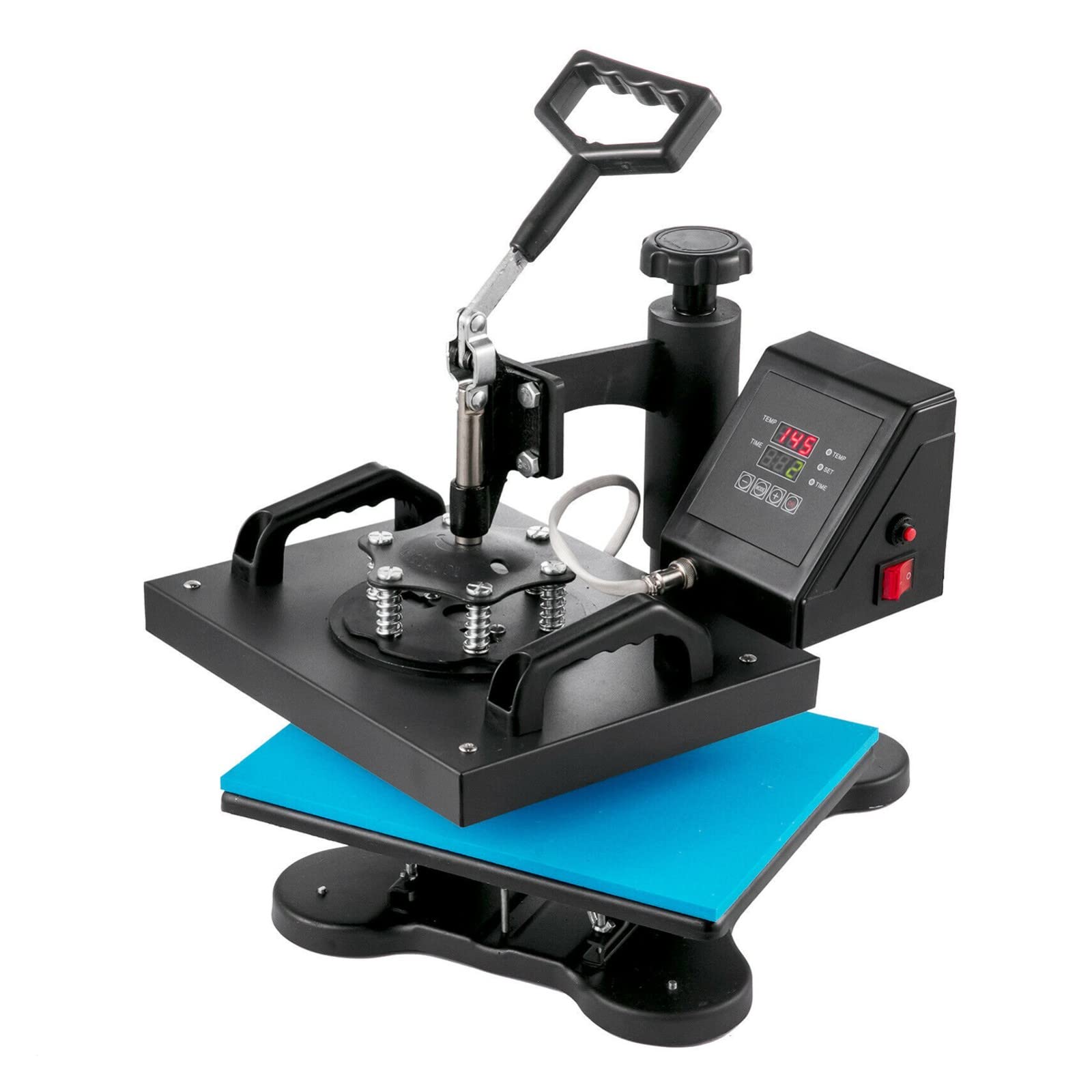 12x10 Inch Digital Swing Away Heat Press Machine for Sublimation Transfer - 30x25cm Large Printing Area - Perfect for T-Shirts, Mugs & DIY Crafts