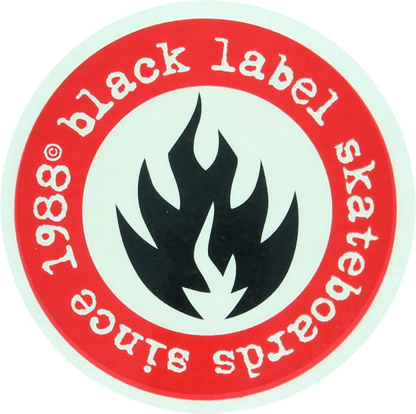 Black Label Since 88 DECAL Sticker - Single Unit (Black/Red & Assorted Colors) - Perfect for Laptops, Cars, Motorcycles & DIY Projects