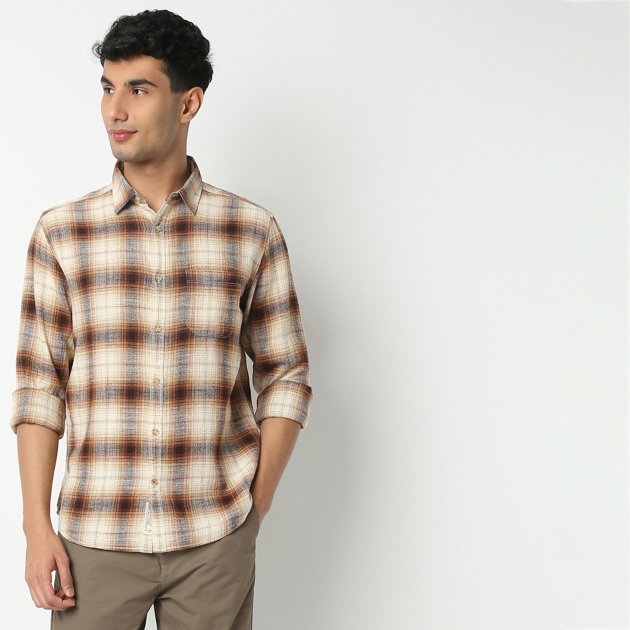 Stylish Checkered Cruiser Shirt with Full Sleeves - Perfect for Casual Outings, Beach Parties & Summer Fashion