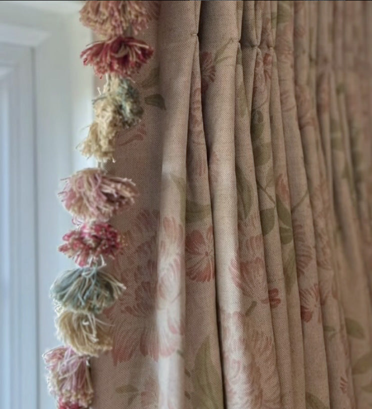 Premium Peony Fabric - Soft & Naturally Pink Floral Textile for Home Decor, Upholstery, and DIY Craft Projects