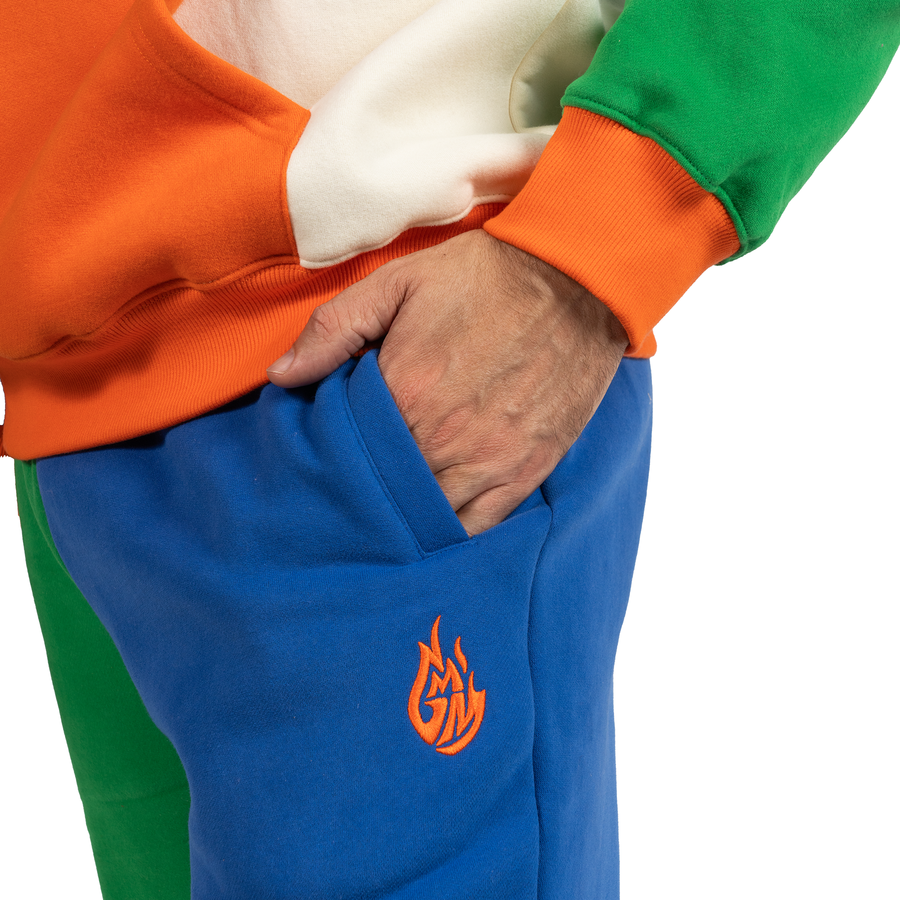 Mythical Colorblock Joggers for Men & Women - Comfortable Running Pants for Gym, Yoga & Casual Wear