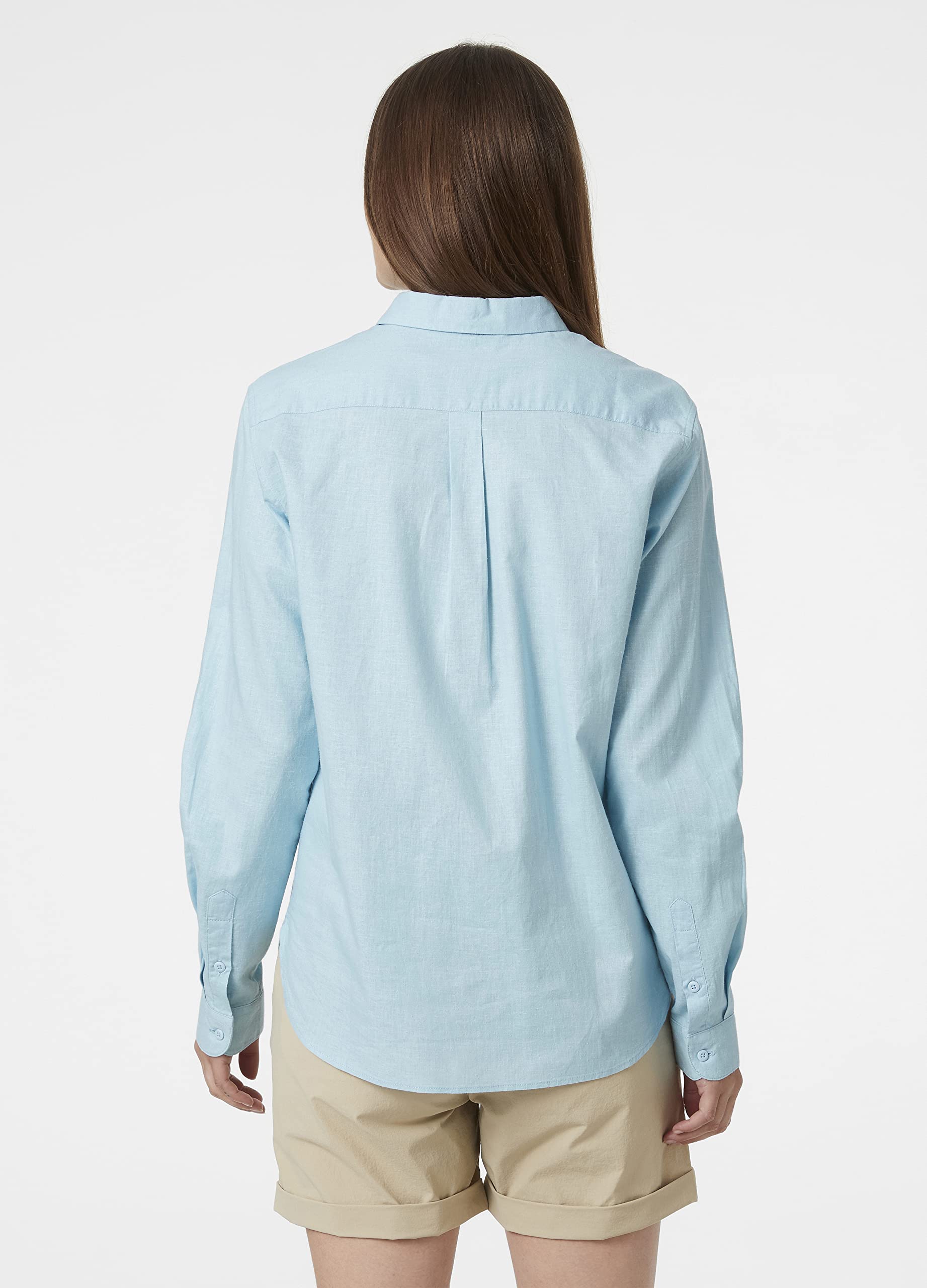 Helly-Hansen Women's Club Shirt - Lightweight Long Sleeve Outdoor Shirt for Hiking, Camping & Travel | Moisture-Wicking & UV Protection