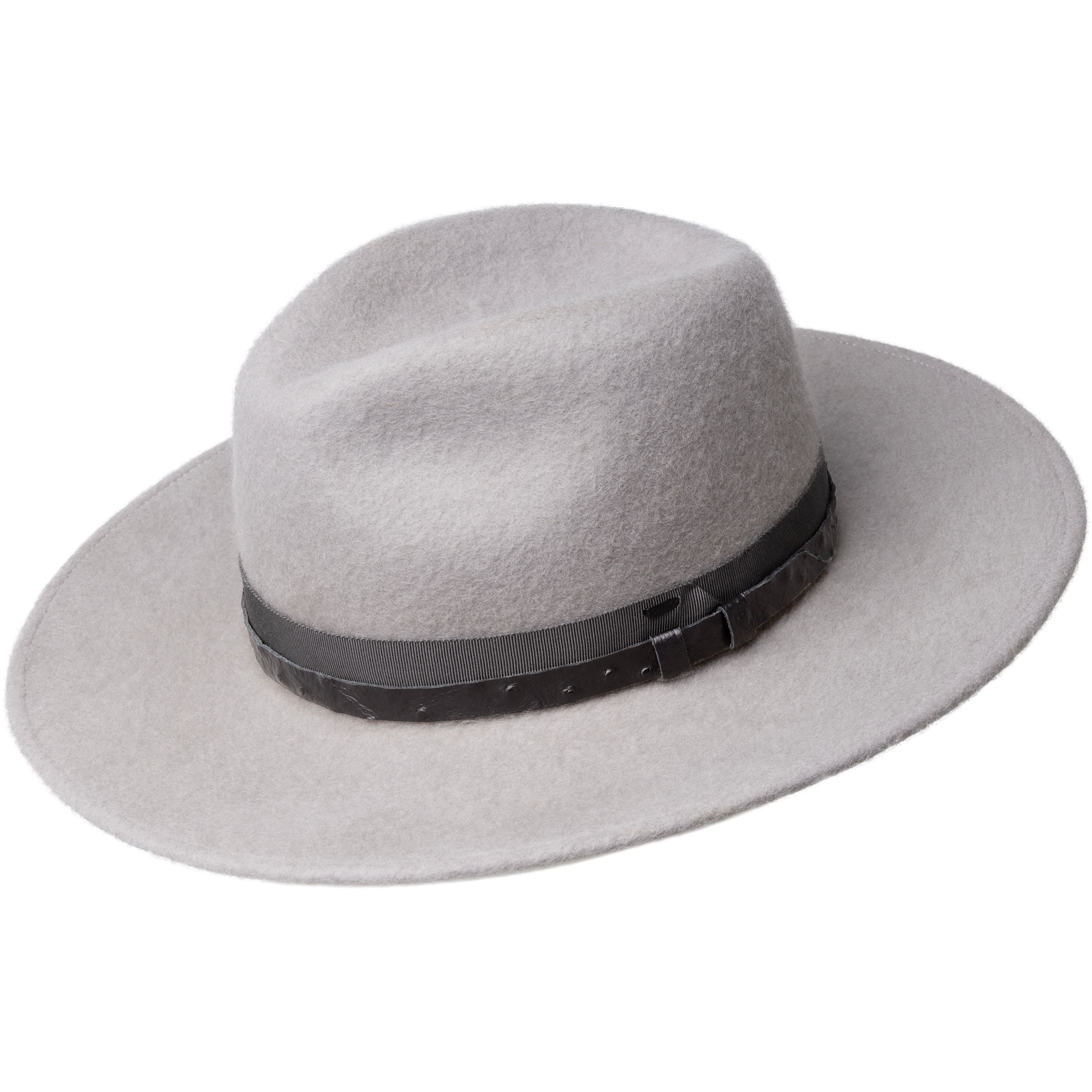 Bailey Croft Wool Fedora Hat for Women - Classic Wide Brim Winter Hat for Outdoor Activities, Travel & Fashion
