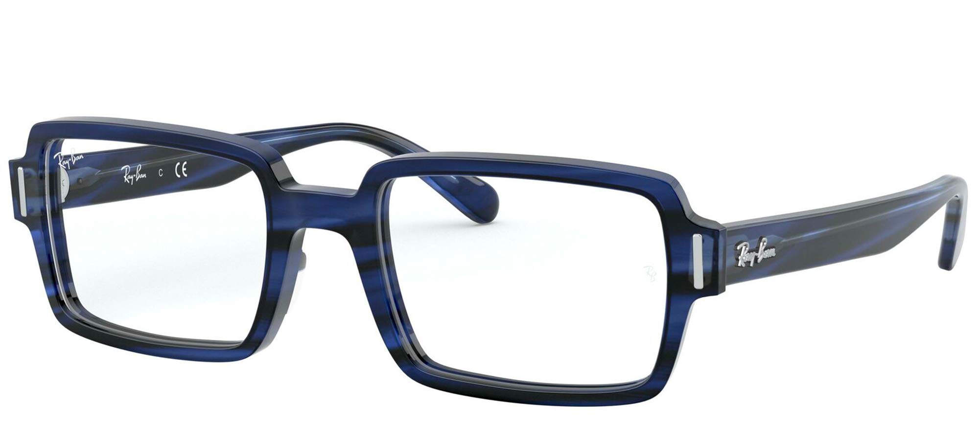 Ray-Ban Rx5473 Benji Rectangular Prescription Eyeglass Frames for Men & Women - Lightweight & Durable Eyewear for Work, Driving & Everyday Use